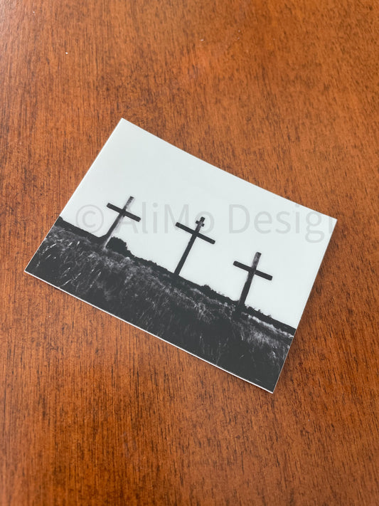 Crosses sticker